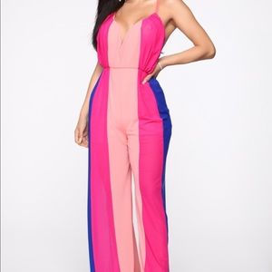 Sienna Striped Jumpsuit